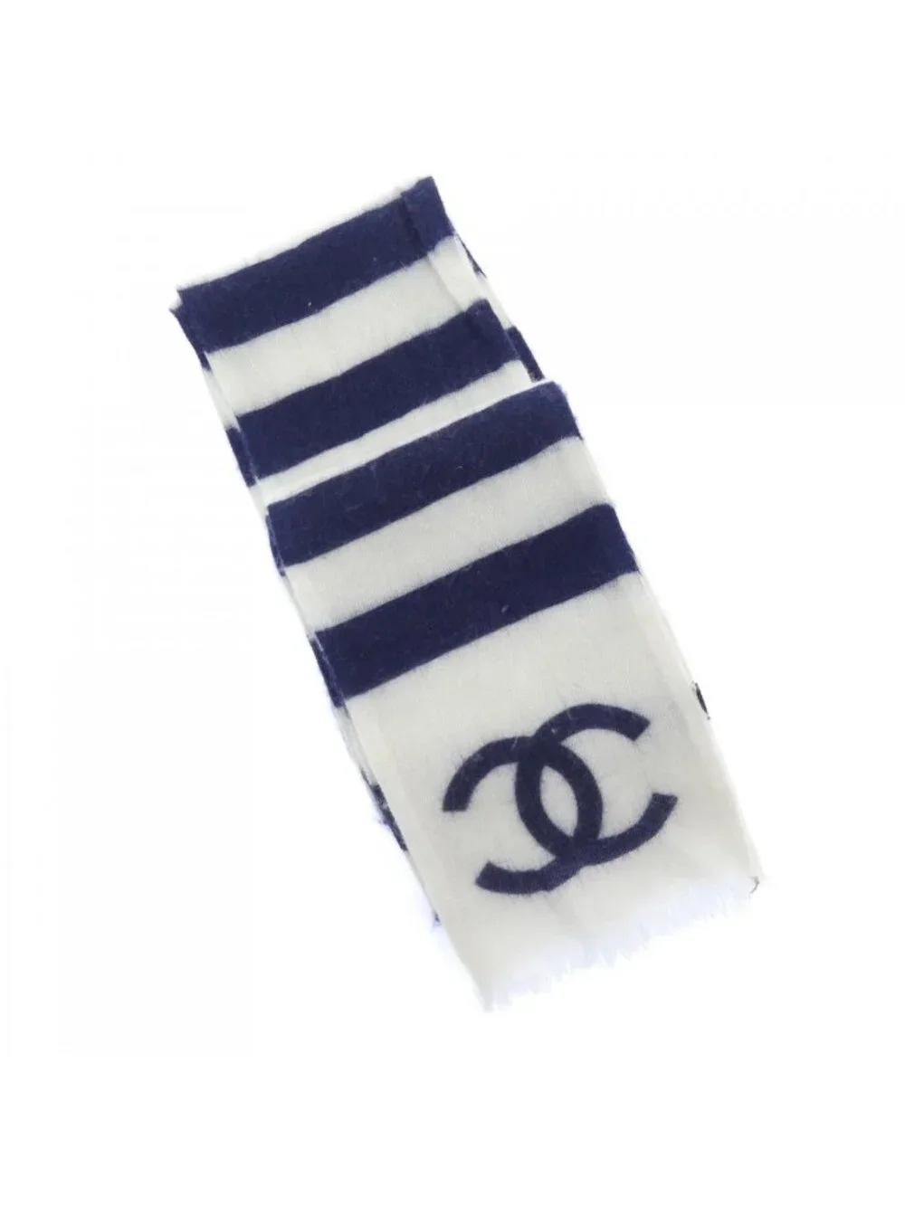 Chanel Scarf White